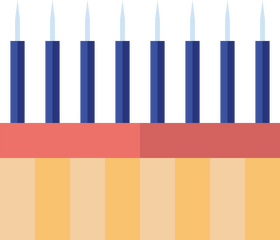 Test tubes flat icon clipart