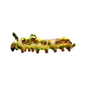 Red spotted purple caterpillar clipart