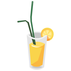 Lemon juice clipart
