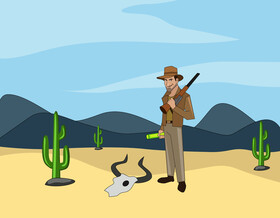 Indiana Jones vector