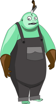 Behemoth cartoon character clipart