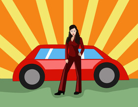 Charlie's Angels drawing vector