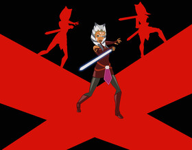 Star Wars Ashoka vector