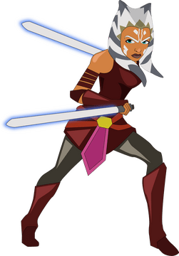 Star Wars Ashoka clipart
