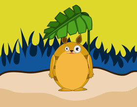 Beaver animal vector