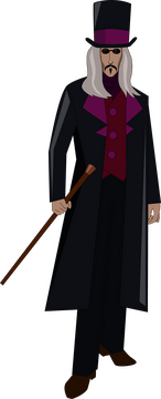 Count Dracula drawing clipart
