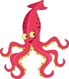 Squid clipart