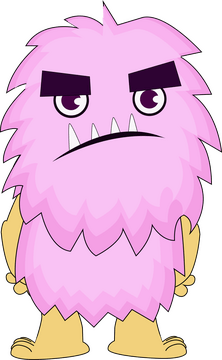 Funny bigfoot clipart