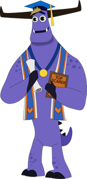 Monster at work clipart