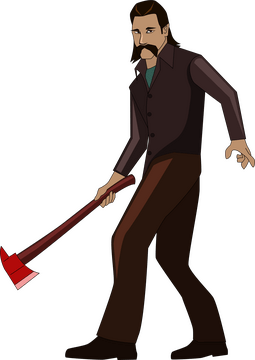 Walking Dead drawing clipart