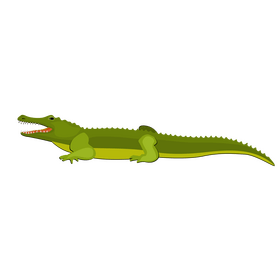 Crocodile clipart