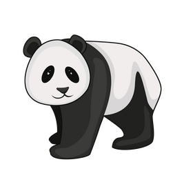 Panda clipart
