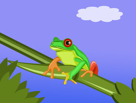 Frog vector