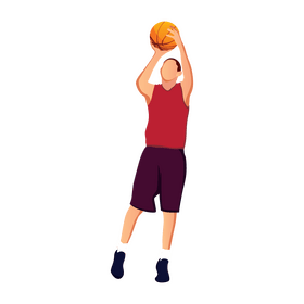 Basketball player clipart