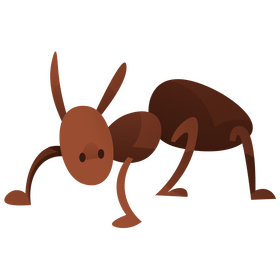 Ant cartoon clipart