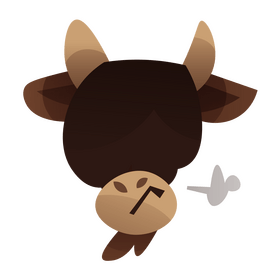 Bison angry clipart