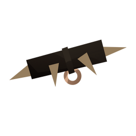 Bulldog collar clipart