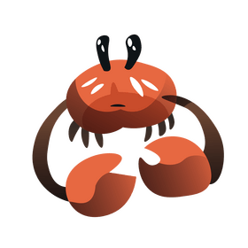 Crab clipart
