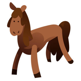 Horse cartoon clipart