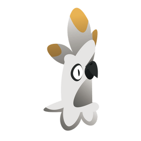 Cockatoo head clipart