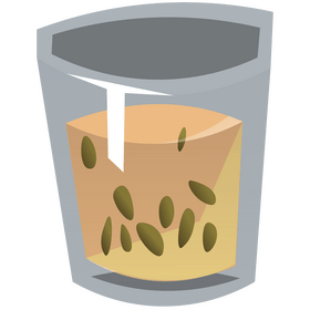 Passion fruit juice clipart