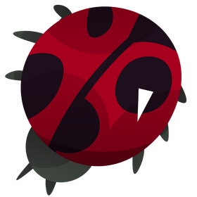 Ladybug cartoon clipart