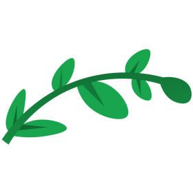 Green leaves clipart