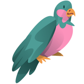 Parrot cartoon clipart