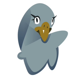 Pigeon cute clipart