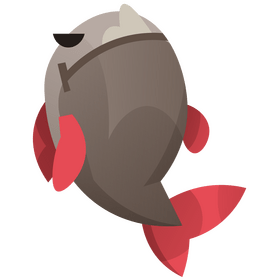 Piranha cartoon clipart