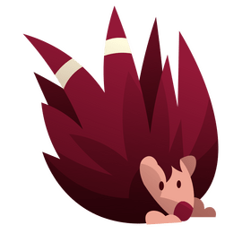 Porcupine clipart