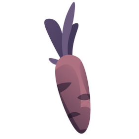 Rabbit carrot clipart