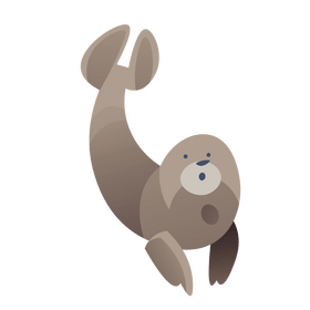 Seal cartoon clipart