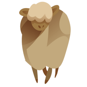 Sheep cool clipart