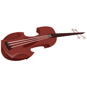 Vienna violin clipart