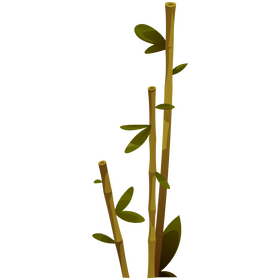 China bamboo clipart