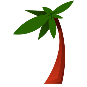 Palm tree clipart
