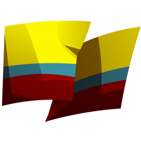 Colombia flag clipart