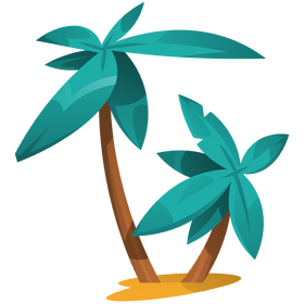 Egypt palms clipart