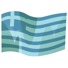 Greece flag clipart