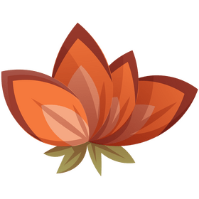 Lotus cartoon clipart