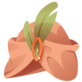 Indian turban cartoon clipart