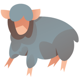 Israel sheep clipart