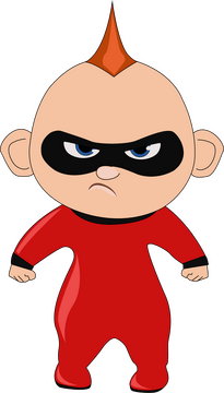 Incredibles jack jack clipart