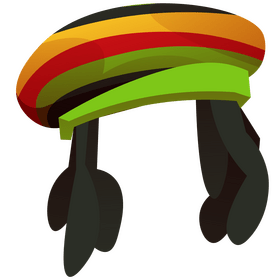 Jamaican hat Rasta clipart