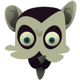 Madagascar lemur clipart