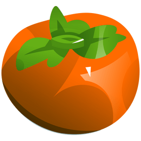 Persimmon clipart