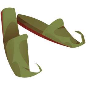 Morocco shoes clipart