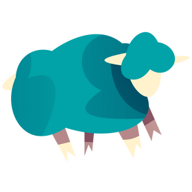 New Zealand sheep clipart