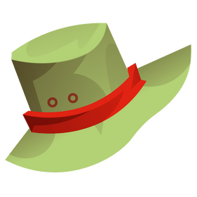 Panama hat clipart